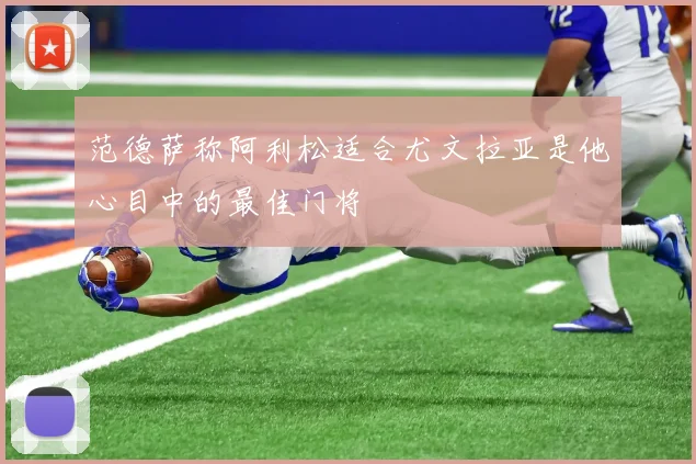 范德萨称阿利松适合尤文拉亚是他心目中的最佳门将